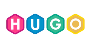 Hugo the static website generator logo